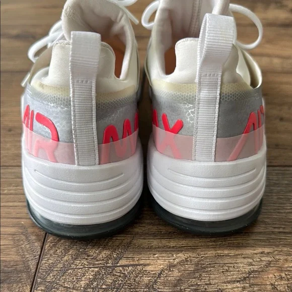 NWOT Nike White and Gray Athletic Shoes with Breathable Mesh - Picture 2 of 6